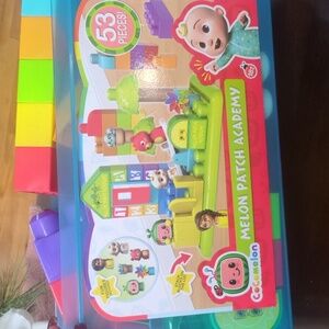 Cocomelon 53-Piece Colorful Building Blocks Set